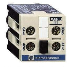 Schneider Electric - Contactor Auxiliary Contact Block - For Use with LC1SK and TeSys SK - Exact Tool & Supply