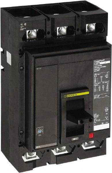 Square D - 800 Amp, 2 Pole, Panel Mount Molded Case Circuit Breaker - Electronic Trip, Multiple Breaking Capacity Ratings - Exact Tool & Supply