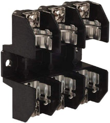 Square D - 3 Pole, 250 Volt, 30 Amp, Surface Mount Fuse Holder - Compatible with R Class Fuse - Exact Tool & Supply