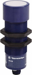 Telemecanique Sensors - PNP, 8m Detection, Cylinder, Ultrasonic Proximity Sensor - 4 Wires, IP65, 12 to 24 VDC, M30x1.5 Thread, 44mm Wide - Exact Tool & Supply