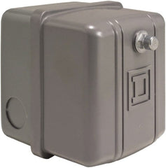 Square D - 1 NEMA Rated, DPST, 20 to 40 psi, Electromechanical Pressure and Level Switch - Exact Tool & Supply