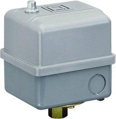 Square D - 1, 7, 9 and 3R NEMA Rated, 80 to 100 psi, Electromechanical Pressure and Level Switch - Adjustable Pressure, 575 VAC, L1-T1, L2-T2 Terminal, For Use with Square D Pumptrol - Exact Tool & Supply