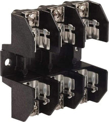 Square D - 3 Pole, 250 Volt, 30 Amp, Surface Mount Fuse Holder - Compatible with H Class Fuse - Exact Tool & Supply