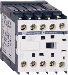 Schneider Electric - 4 Pole, 24 Coil VDC, 20 Amp at 440 VAC, IEC Contactor - BS 5424, CSA, IEC 60947, NF C 63-110, RoHS Compliant, UL Listed, VDE 0660 - Exact Tool & Supply