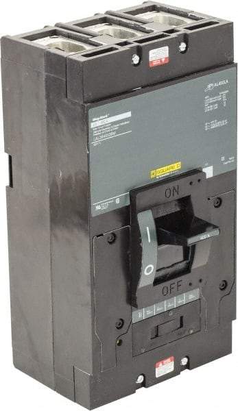 Square D - 400 Amp, 600 V, 3 Pole, Panel Mount Motor Circuit Breaker - Thermal Magnetic Trip, Multiple Breaking Capacity Ratings - Exact Tool & Supply