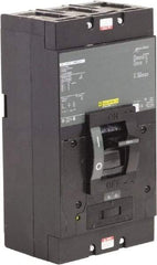 Square D - 250 Amp, 600 V, 3 Pole, Panel Mount Molded Case Circuit Breaker - Thermal Magnetic Trip, Multiple Breaking Capacity Ratings - Exact Tool & Supply