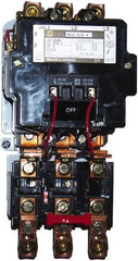 Square D - 45 Amp, NEMA Size 2, Nonreversible Open Enclosure NEMA Motor Starter - Exact Tool & Supply