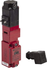 Telemecanique Sensors - 2NC/NO Configuration, 300 VAC, 10 Amp, Key Safety Limit Switch - 1.73 Inch Deep x 7.64 Inch High, IP67 Ingress Rating - Exact Tool & Supply
