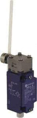 Telemecanique Sensors - DP, NC/NO, 240 VAC, 5-Pin M12 Male Terminal, Rotary Spring Return Actuator, General Purpose Limit Switch - IP66 IPR Rating - Exact Tool & Supply