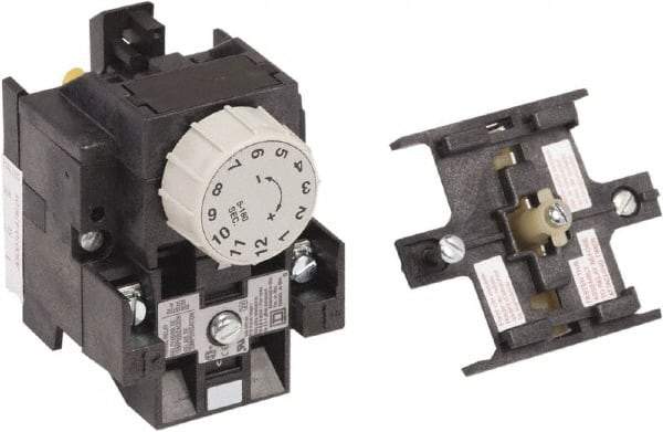 Square D - 8 Inch Long x 5 Inch Wide x 4 Inch High, NEMA Relay Timer Module Attachment - For Use With Pneumatic Timer Relay - Exact Tool & Supply