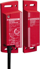 Telemecanique Sensors - NO/NC Configuration, 24 VDC, Plastic Noncontact Safety Limit Switch - 2m Cable Length, 34mm Wide x 32mm Deep x 100mm High, IP66, IP67, IP69K Ingress Rating - Exact Tool & Supply
