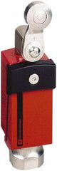 Telemecanique Sensors - NO/2NC Configuration, Multiple Amp Level, Metal Roller Safety Limit Switch - 34mm Wide x 35mm Deep x 122mm High, IP66, IP67 Ingress Rating - Exact Tool & Supply