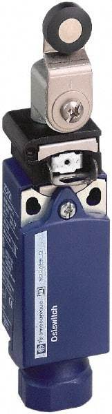 Telemecanique Sensors - DP, NC/NO, Screw Terminal, Roller Lever Actuator, General Purpose Limit Switch - IP66, IP67 IPR Rating - Exact Tool & Supply