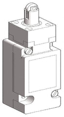 Telemecanique Sensors - SP, NC/NO, 600 VAC, Screw Terminal, Roller Plunger Actuator, General Purpose Limit Switch - IP66 IPR Rating - Exact Tool & Supply