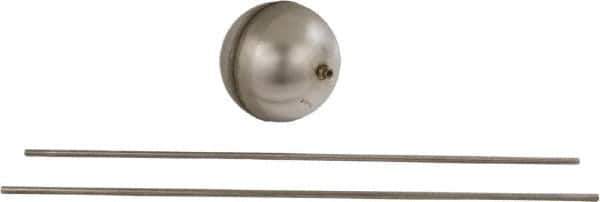 Square D - Pressure and Level Switch Float Kit - Include 2 Rod, 2 Stop, Float, For Use with 9036D, 9036G, 9038A, RoHS Compliant - Exact Tool & Supply