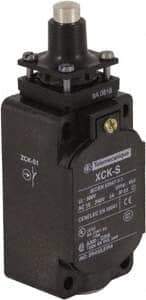 Telemecanique Sensors - DP, NC/NO, 240 VAC, Screw Terminal, End Plunger Actuator, General Purpose Limit Switch - IP65 IPR Rating - Exact Tool & Supply