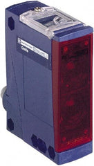 Telemecanique Sensors - M12 Connector, 5m Nominal Distance, Shock and Vibration Resistant, Diffused Photoelectric Sensor - 12 to 24 VDC, 250 Hz, PBT, 77mm Long x 31mm Wide x 92mm High - Exact Tool & Supply