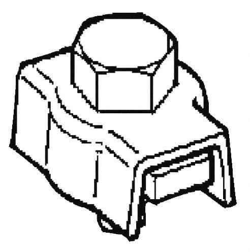 Telemecanique Sensors - 7.2 Inch Long, Limit Switch Cable Support - For Use with Preventa XY2 - Exact Tool & Supply
