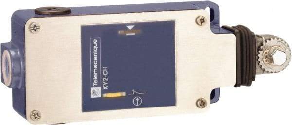 Telemecanique Sensors - 10 Amp, NO/NC Configuration, Dual Operation, Rope Operated Limit Switch - No Reset, Rope Pull, No Pilot Light, 240 VAC - Exact Tool & Supply