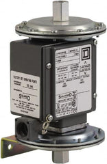 Square D - 4, 13 and 4X NEMA Rated, SPDT, 1.5 to 75 psi, Electromechanical Pressure and Level Switch - Exact Tool & Supply