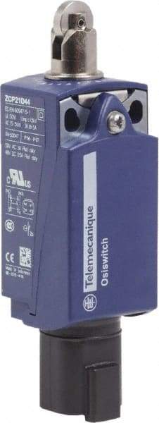 Telemecanique Sensors - NC/NO, Screw Terminal, Roller Plunger Actuator, General Purpose Limit Switch - Exact Tool & Supply