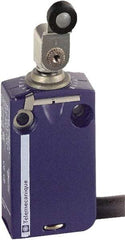 Telemecanique Sensors - DP, NC/NO, Removable Cable Terminal, Roller Lever Actuator, General Purpose Limit Switch - IP66, IP67, IP68 IPR Rating - Exact Tool & Supply