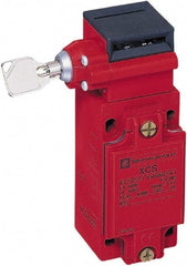 Telemecanique Sensors - 3NC Configuration, Multiple Amp Level, Metal Key Safety Limit Switch - 52mm Wide x 44mm Deep x 114mm High, IP67 Ingress Rating - Exact Tool & Supply