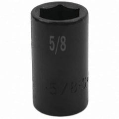 SK - Impact Socket - 3/8"DR 6PT 5/8" SEMI-DEEP IMPACT SOCKET - Exact Tool & Supply