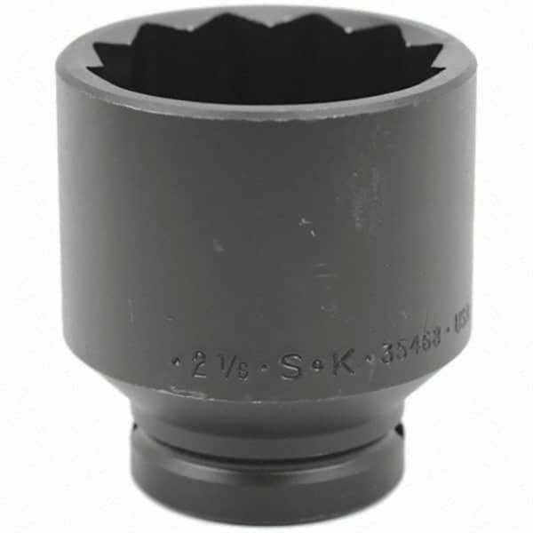 SK - Impact Socket - 3/4"DR 12PT 2-1/8" THIN WALL IMPACT SOCKET - Exact Tool & Supply