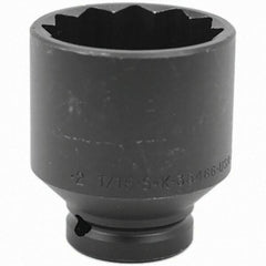 SK - Impact Socket - 3/4"DR 12PT 2-1/16" THIN WALL IMPACT SOCKET - Exact Tool & Supply