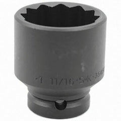 SK - Impact Socket - 3/4"DR 12PT 1-11/16" THIN WALL IMPACT SOCKET - Exact Tool & Supply