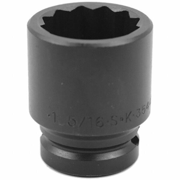 SK - Impact Socket - 3/4"DR 12PT 1-5/16" THIN WALL IMPACT SOCKET - Exact Tool & Supply