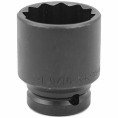 SK - Impact Socket - 3/4"DR 12PT 1-1/4" THIN WALL IMPACT SOCKET - Exact Tool & Supply