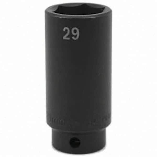 SK - Impact Socket - 1/2"DR 29MM DEEP IMPACT SOCKET - Exact Tool & Supply