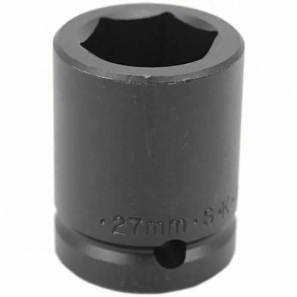 SK - Impact Socket - 3/4"DR 27MM IMPACT SOCKET - Exact Tool & Supply