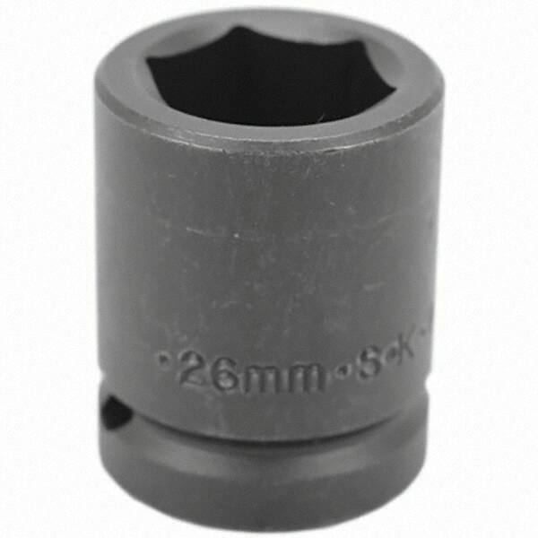 SK - Impact Socket - 3/4"DR 26MM IMPACT SOCKET - Exact Tool & Supply