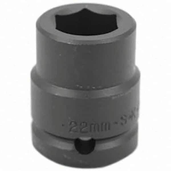 SK - Impact Socket - 3/4"DR 22MM IMPACT SOCKET - Exact Tool & Supply