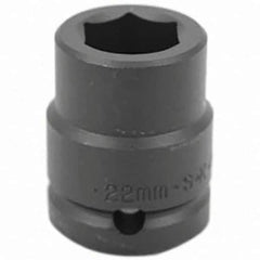 SK - Impact Socket - 3/4"DR 22MM IMPACT SOCKET - Exact Tool & Supply