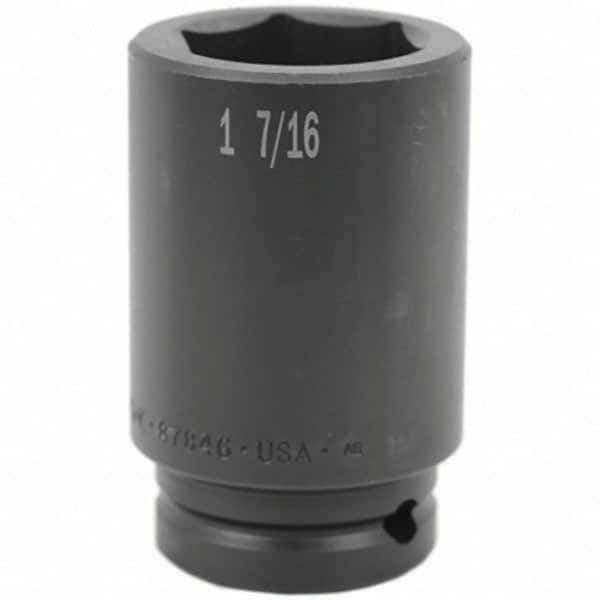 SK - Impact Socket - 3/4"DR 1-7/16" DEEP IMPACT SOCKET - Exact Tool & Supply