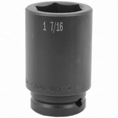 SK - Impact Socket - 3/4"DR 1-7/16" DEEP IMPACT SOCKET - Exact Tool & Supply