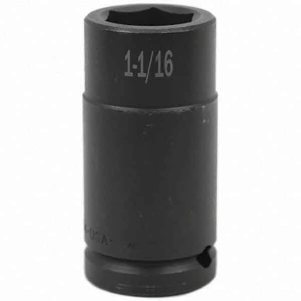 SK - Impact Socket - 3/4"DR 1-1/16" DEEP IMPACT SOCKET - Exact Tool & Supply