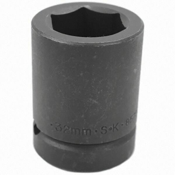 SK - Impact Socket - 1"DR 32MM IMPACT SOCKET - Exact Tool & Supply