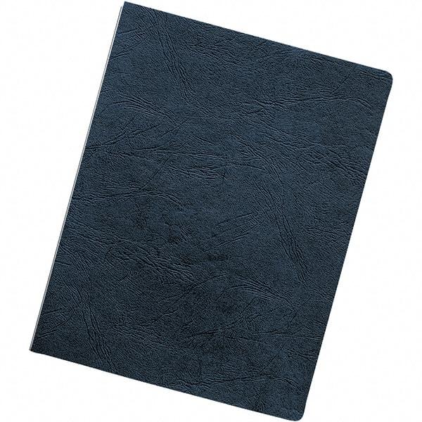 FELLOWES - Navy Vinyl Binding Machine Report Cover - 8-3/4 x 11-1/4" - Exact Tool & Supply