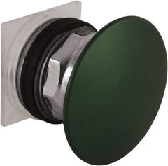 Schneider Electric - 30mm Mount Hole, Extended Mushroom Head, Pushbutton Switch Only - Round, Green Pushbutton, Nonilluminated, Momentary (MO) - Exact Tool & Supply