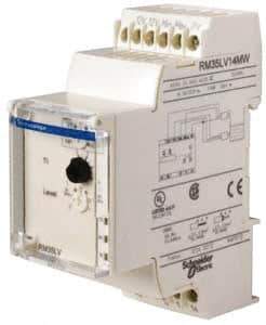 Schneider Electric - NC/NO, 24-240 VAC/DC Control Relay - DIN Rail Mount - Exact Tool & Supply