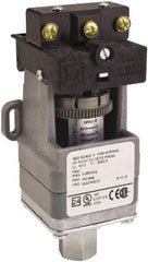 Square D - SPDT, 1.5 to 75 psi, Electromechanical Pressure and Level Switch - Adjustable Pressure, 120 VAC at 6 Amp, 125 VDC at 0.22 Amp, 240 VAC at 3 Amp, 250 VDC at 0.27 Amp, 1/4 Inch Connector, Screw Terminal, For Use with 9012G - Exact Tool & Supply