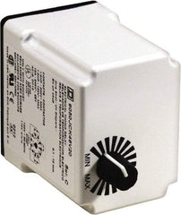 Square D - 0.1 to 10 min Delay, DPDT Time Delay Relay - 10 Contact Amp, 110 VDC & 120 VAC - Exact Tool & Supply