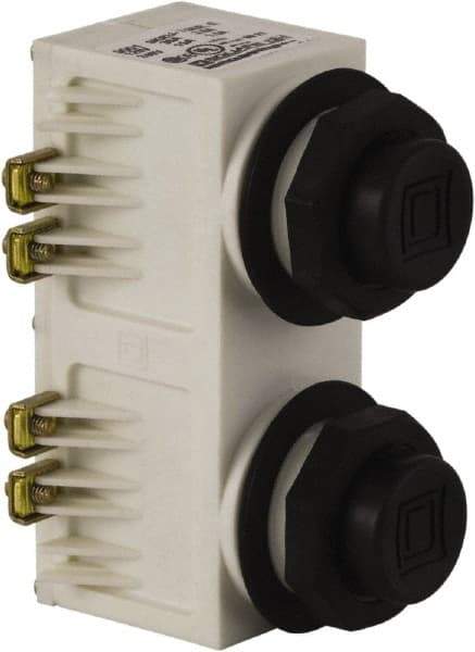 Schneider Electric - 30mm Mount Hole, Extended Straight, Pushbutton Switch - Momentary (MO) - Exact Tool & Supply