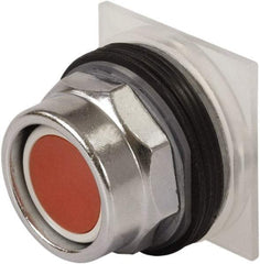 Schneider Electric - 30mm Mount Hole, Extended Straight, Pushbutton Switch Only - Red Pushbutton, Momentary (MO) - Exact Tool & Supply