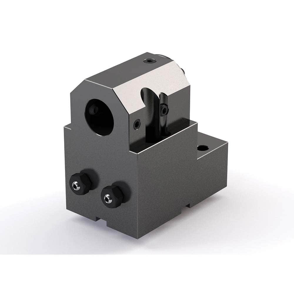 Global CNC Industries - Turret & VDI Tool Holders; Type: Mori ID Block ; Clamping System: 70mm X 62mm ; Tool Axis: ID ; Through Coolant: No ; Additional Information: 4 Mounting Holes - Exact Tool & Supply